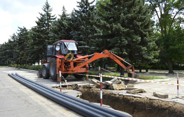 Sewer Line Excavation in Arroyo Grande