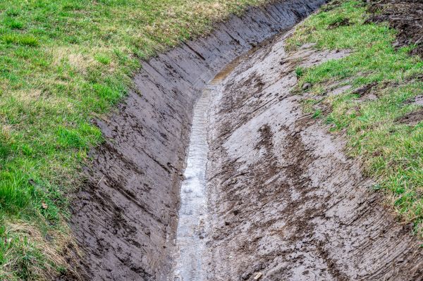 Drainage Ditch Excavation in Arroyo Grande