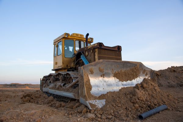 Bulldozer Land Grading in Arroyo Grande