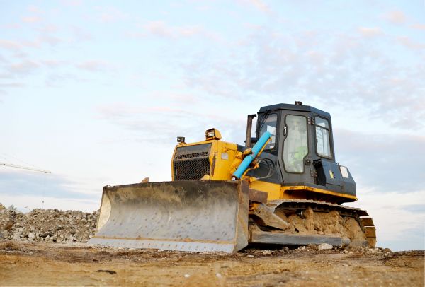 Bulldozer Land Excavation in Arroyo Grande