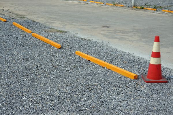 Parking Lot Gravel Repair in Arroyo Grande