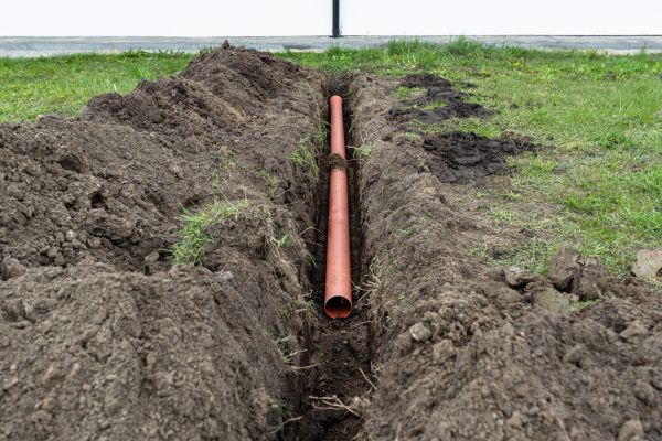 Gutter Trenching in Arroyo Grande